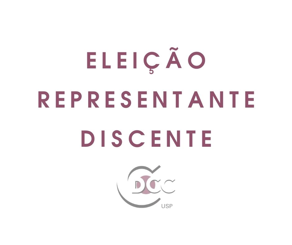 You are currently viewing Eleição para representante discente junto ao CD-CDCC