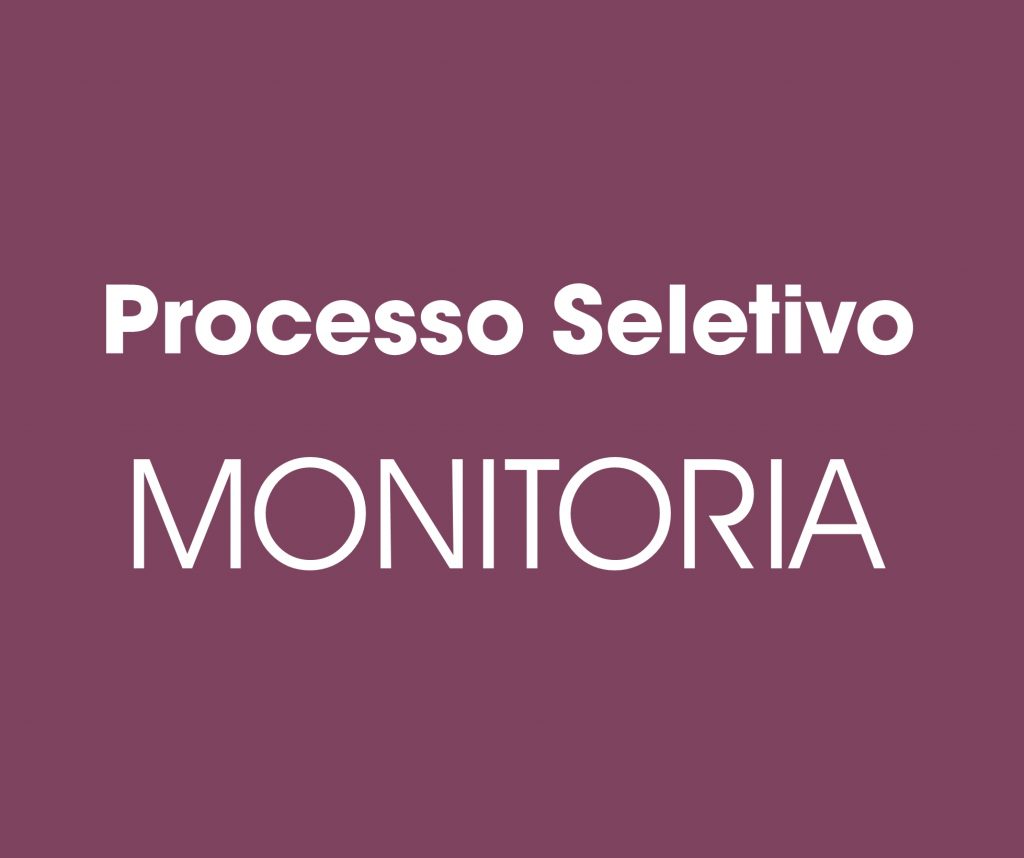 Processo Seletivo para Monitoria