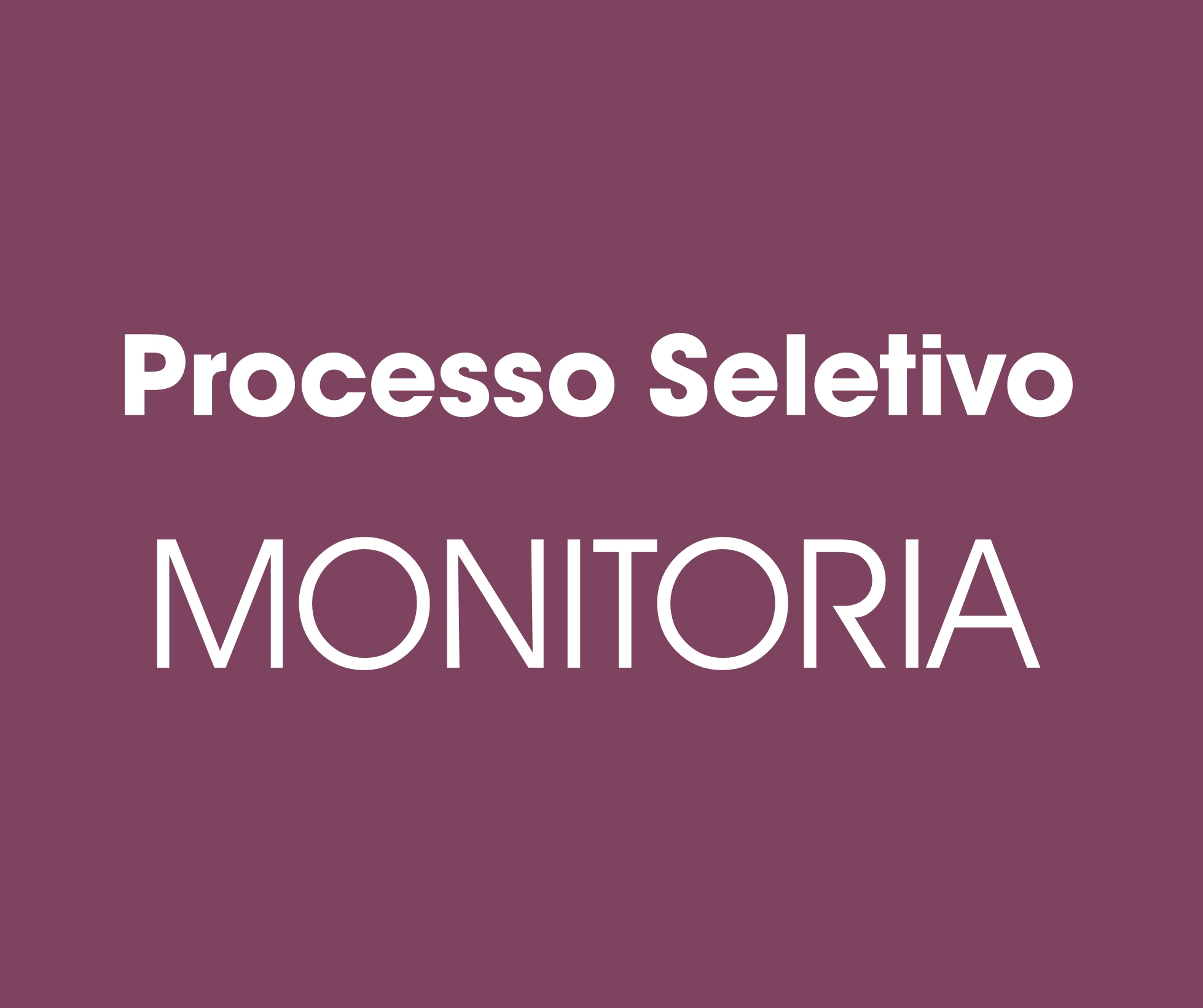 You are currently viewing Resultado – Processo seletivo Monitoria