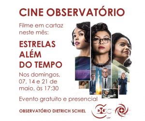 Leia mais sobre o artigo “Cine Observatório” tem primeira sessão pós pandemia neste domingo (07)