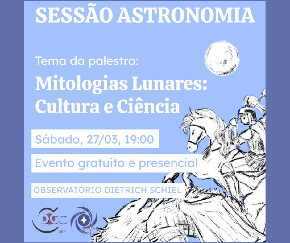 No momento você está vendo Sessão Astronomia abordará mitologias lunares na palestra de sábado (27)