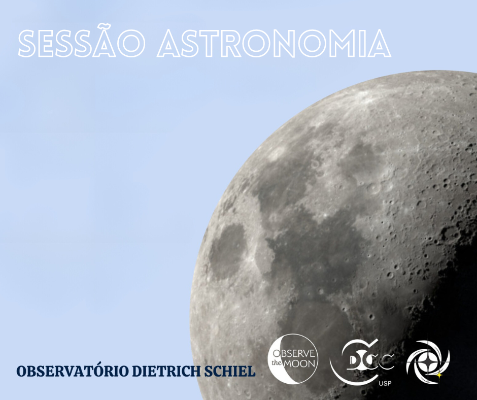Você está visualizando atualmente Sessão Astronomia: palestra sobre a Lua e sua observação acontece dia 21