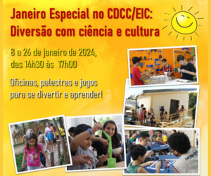 Leia mais sobre o artigo CDCC-USP tem programação especial direcionada ao público infanto-juvenil no mês de Janeiro