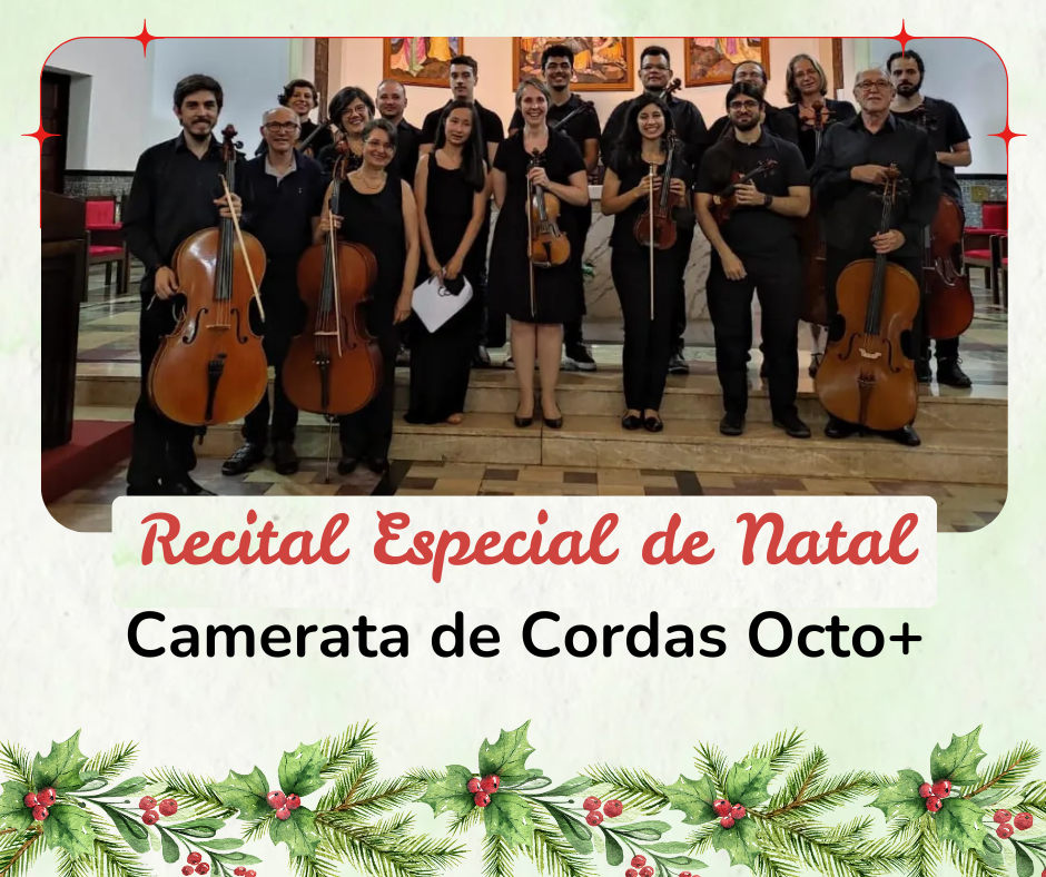 No momento, você está visualizando Recital de Natal gratuito acontece no CDCC-USP nesta terça-feira