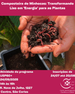 Leia mais sobre o artigo CDCC/USP Convida a terceira idade para workshop prático ensinando como fazer uma composteira
