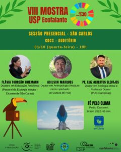 Leia mais sobre o artigo Auditório do CDCC sedia a VIII mostra Ecofalante, hoje, quarta-feira (01/10)